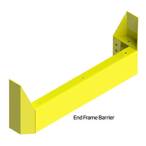 Racking Protection End Frame Barrier